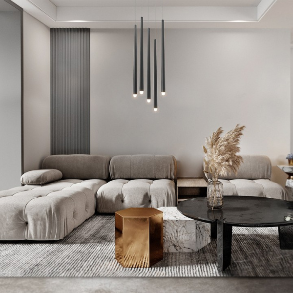 Фото Подвесной светильник Maytoni Halo MOD132PL-L30BK