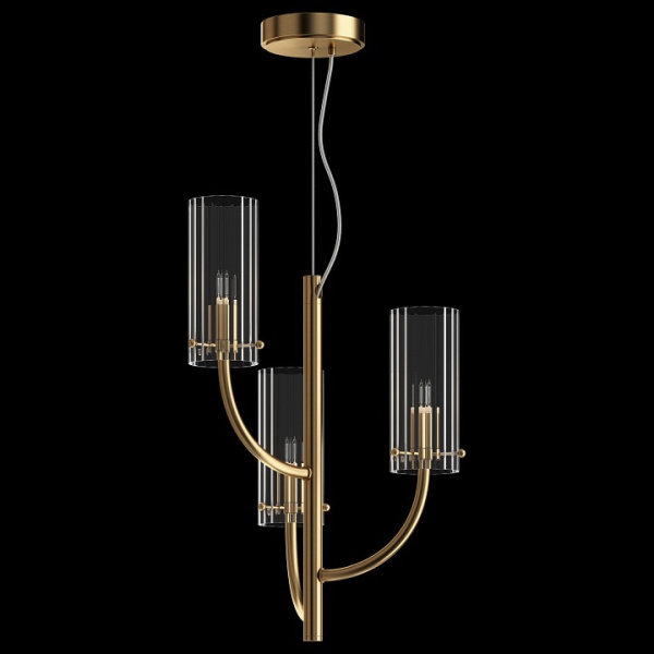Фото Подвесная люстра Maytoni Arco MOD223PL-03BS