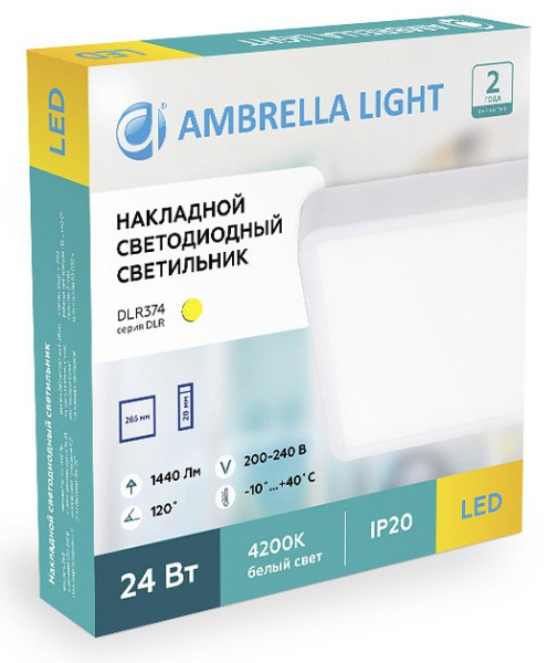 Фото Накладной светильник Ambrella Light DLR DLR370