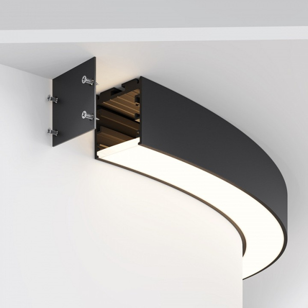 Фото Профиль накладной Maytoni Led strip ALM-3535R-B-D-90°-0.8M