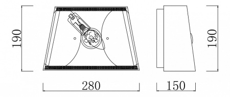 Фото Накладной светильник Maytoni Letizia ARM365-01-R