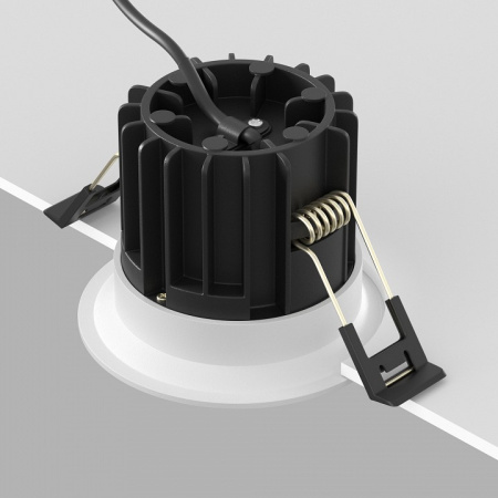 Фото Встраиваемый светильник Maytoni Round DL058-12W4K-W