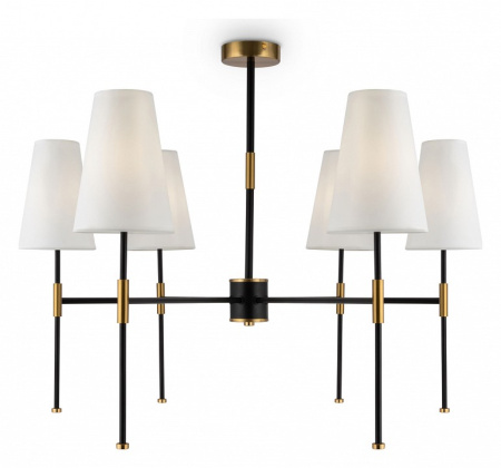 Фото Люстра на штанге Freya Tida FR5196PL-06BBS