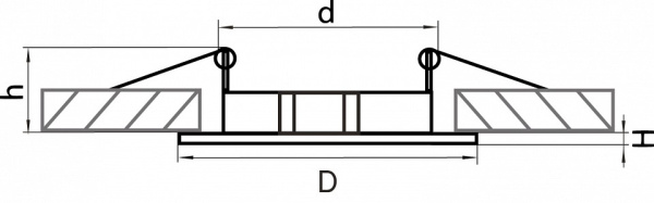 Фото Встраиваемый светильник Lightstar Lega 011047