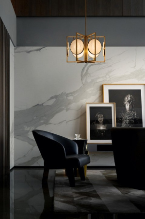 Фото Люстра на штанге Maytoni Marmo MOD099PL-03G