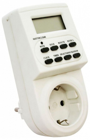 Фото Розетка с таймером Feron TM22 23205