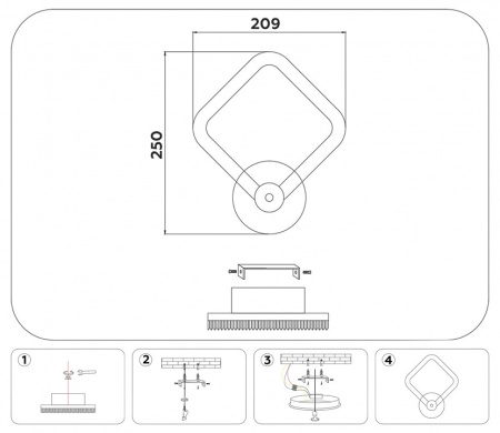 Открыть Бра Ambrella Light FA FA3871 Фото Бра Ambrella Light FA FA3871