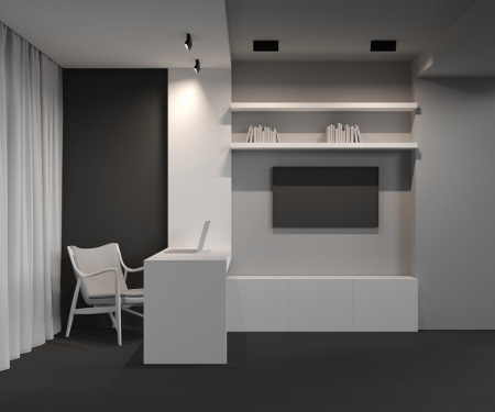 Фото Накладной светильник Maytoni Basis Rot C133CL-12W4K-B