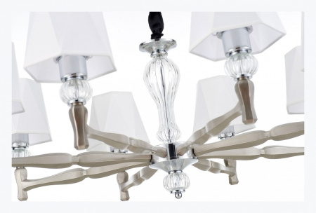 Фото Подвесная люстра Escada Arcadia 672/8S Nickel