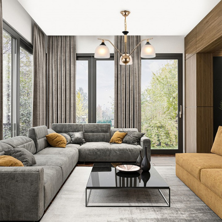 Фото Подвесная люстра Escada Actinidia 2123/3P