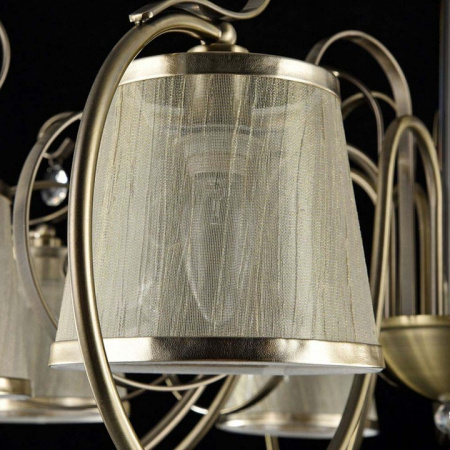 Фото Люстра на штанге Freya Simone FR2020-CL-08-BZ