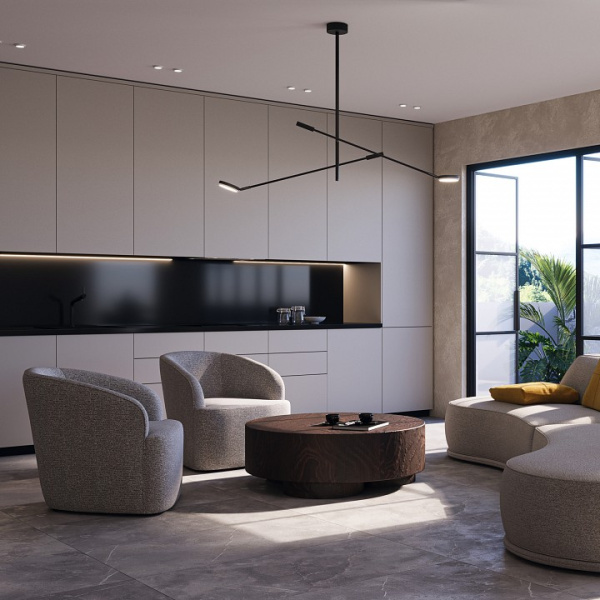 Фото Светильник на штанге Maytoni Fad MOD070CL-L15B3K1