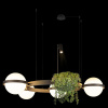 Открыть Подвесная люстра Loft it Jardin 10121/4 Dark grey Фото Подвесная люстра Loft it Jardin 10121/4 Dark grey