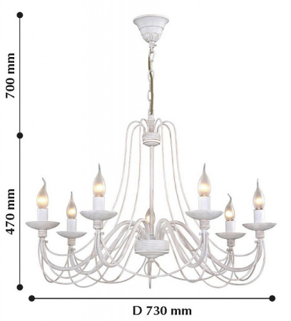 Фото Подвесная люстра F-promo Chateau 2164-7P