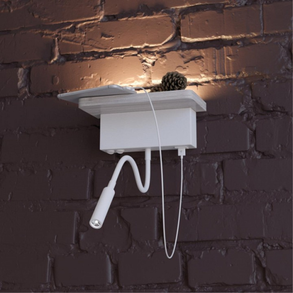 Фото Бра с полкой Odeon Light Woody 3869/8WL