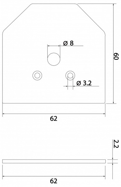 Фото Набор заглушек для трека Elektrostandard Slim Magnetic a062152