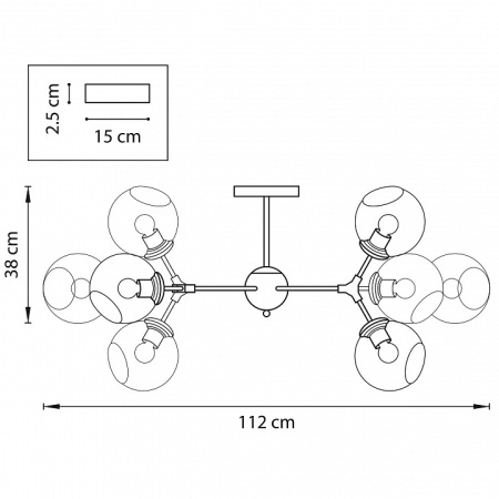 Фото Люстра на штанге Lightstar Beta 785083