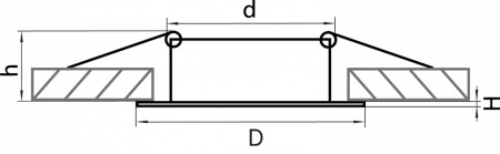 Фото Встраиваемый светильник Lightstar Lega 011027