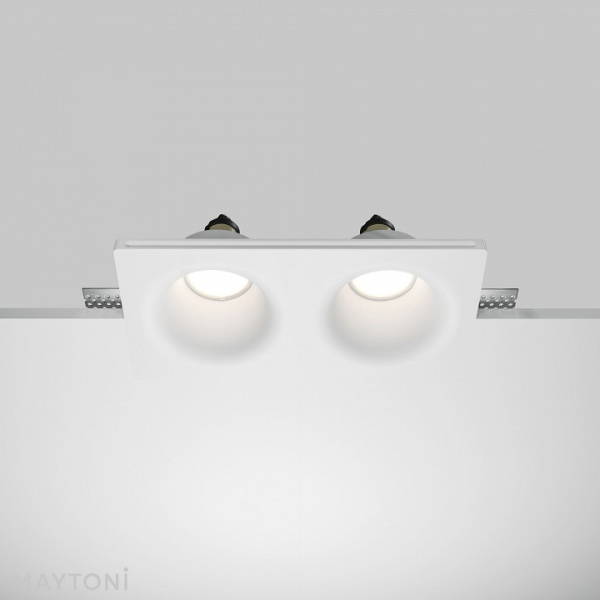 Фото Встраиваемый светильник Maytoni Gyps Modern DL002-DW-02-W