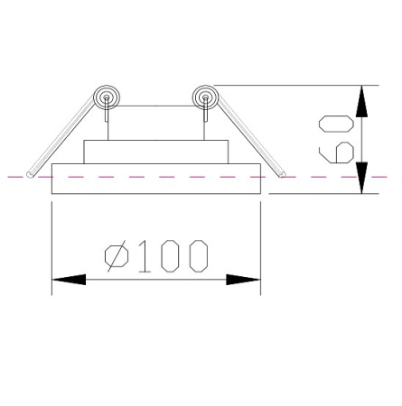Фото Встраиваемый светильник Maytoni Planet DL035-2-L6B