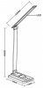 Открыть Настольная лампа офисная Arte Lamp William A5122LT-1WH Фото Настольная лампа офисная Arte Lamp William A5122LT-1WH