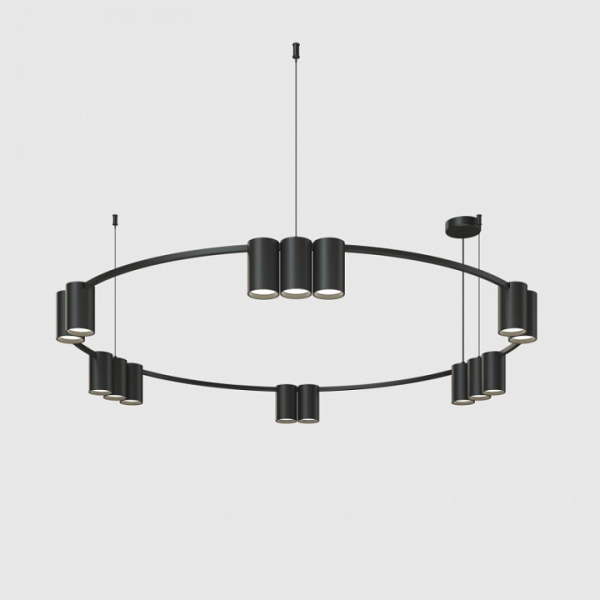 Открыть Подвесная люстра Denkirs Orbit DK4067-BK Фото Подвесная люстра Denkirs Orbit DK4067-BK