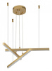 Открыть Подвесная люстра Indigo Paralleli 14017/3P Gold Фото Подвесная люстра Indigo Paralleli 14017/3P Gold