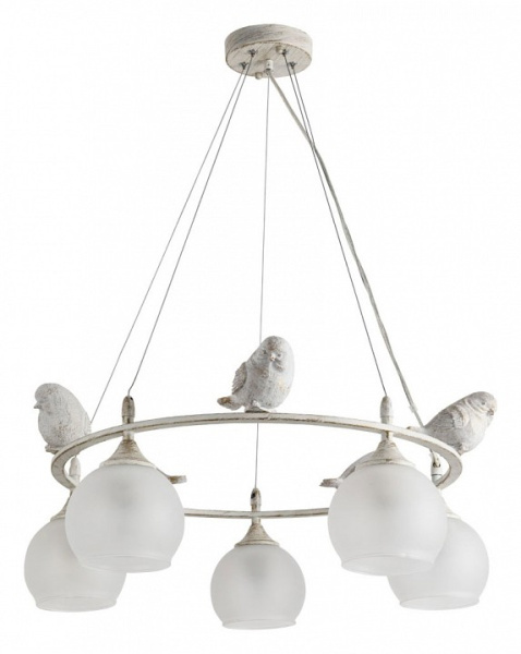 Фото Подвесная люстра Arte Lamp Gemelli A2150SP-5WG