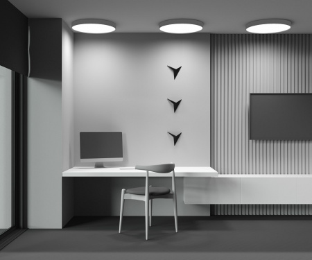 Фото Накладной светильник Maytoni Zon C032CL-90W4K-RD-MG