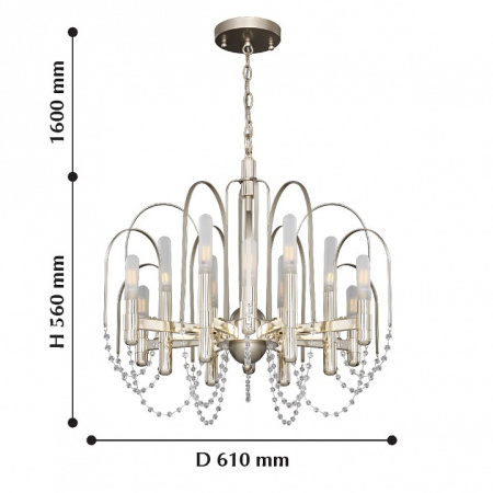 Фото Подвесная люстра Favourite La Salute 2308-12P