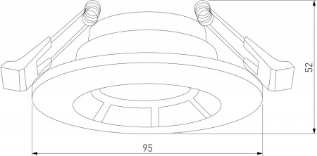 Фото Встраиваемый светильник Elektrostandard Asimo a064266