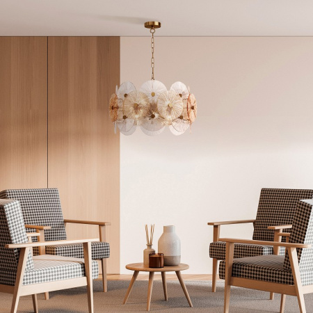 Фото Подвесной светильник Maytoni Aster MOD007PL-08G