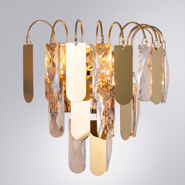 Открыть Накладной светильник Arte Lamp Vivien A2719AP-2GO Фото Накладной светильник Arte Lamp Vivien A2719AP-2GO
