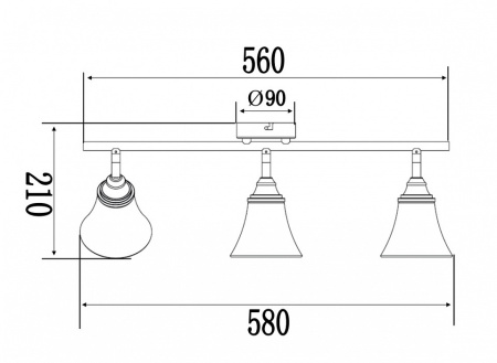Фото Спот Freya Jasinta FR2272-CW-03-BS