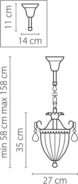 Фото Подвесной светильник Lightstar Schon 790032