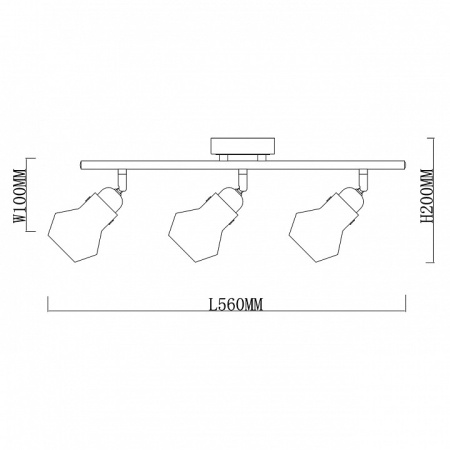 Фото Спот Escada Carlo 593/3