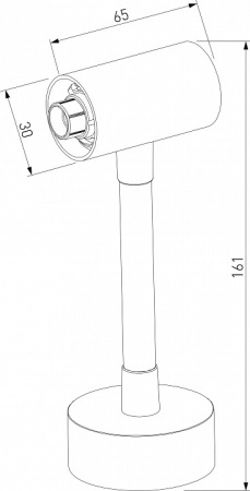 Фото Основание на штанге Elektrostandard Module System a066190