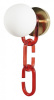 Открыть Бра Loft it Chain 10128W Red Фото Бра Loft it Chain 10128W Red
