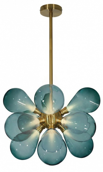 Открыть Люстра на штанге Loft it Miracle 10130/12 Blue Фото Люстра на штанге Loft it Miracle 10130/12 Blue
