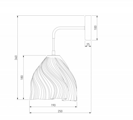 Фото Бра Eurosvet Sinki 40075/1 белый
