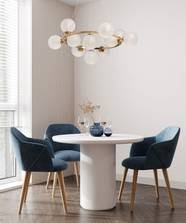 Фото Подвесная люстра DeMarkt Оливия 17 306015311