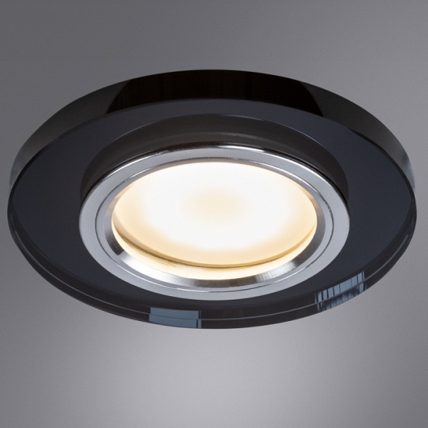 Открыть Встраиваемый светильник Arte Lamp Cursa A2166PL-1BK Фото Встраиваемый светильник Arte Lamp Cursa A2166PL-1BK