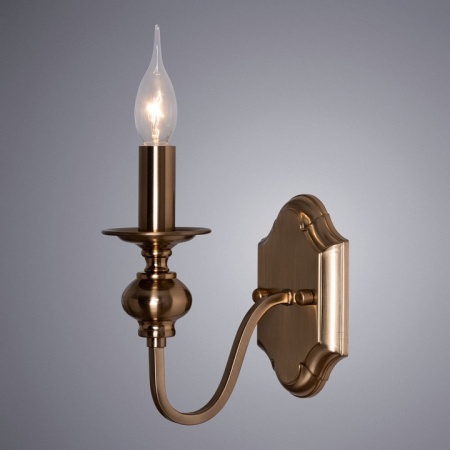 Открыть Бра Arte Lamp Passoni A6097AP-1PB Фото Бра Arte Lamp Passoni A6097AP-1PB