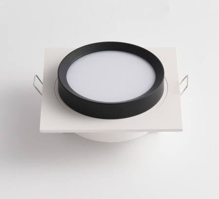 Открыть Встраиваемый светильник Maytoni Hoop DL086-GX53-SQ-WB Фото Встраиваемый светильник Maytoni Hoop DL086-GX53-SQ-WB