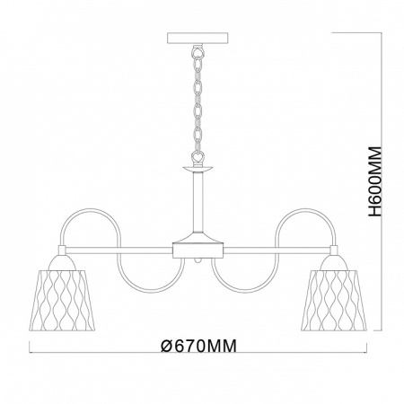 Фото Подвесная люстра Escada Dream 1125/7PL