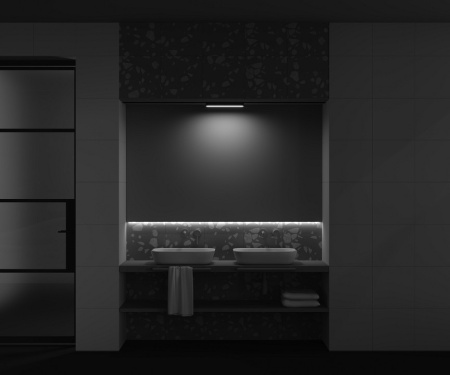 Фото Накладной светильник Maytoni Basis TR080-1-18W3K-B