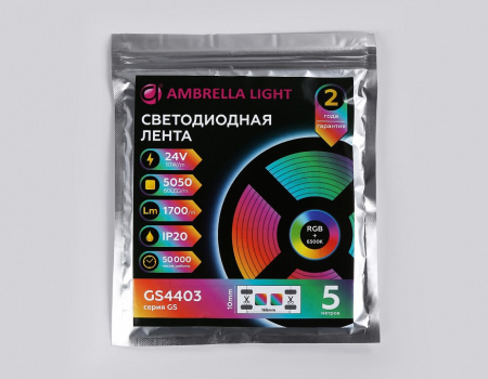 Открыть Лента светодиодная Ambrella Light GS GS4403 Фото Лента светодиодная Ambrella Light GS GS4403