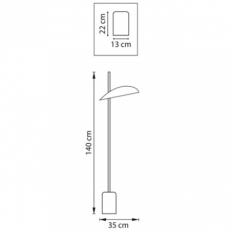 Фото Торшер Lightstar Marmara 801713