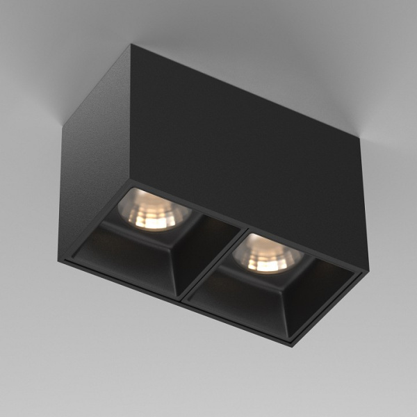 Фото Накладной светильник Maytoni Alfa LED C065CL-02-L12W3K-B