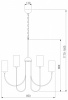 Открыть Подвесная люстра Eurosvet Abbey 60164/10 никель Фото Подвесная люстра Eurosvet Abbey 60164/10 никель
